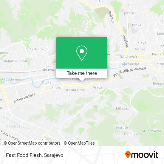 Fast Food Flesh map