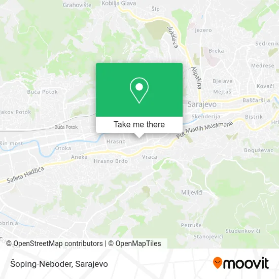 Šoping-Neboder mapa