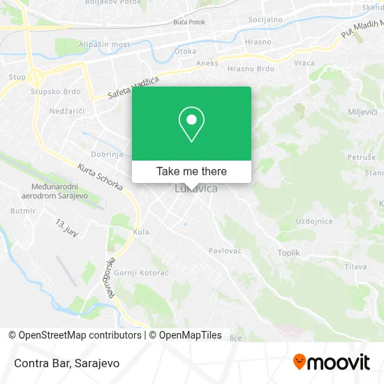 Contra Bar mapa