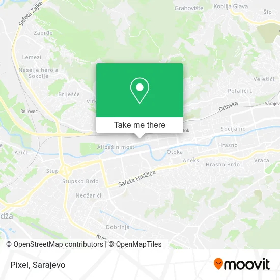 Pixel mapa