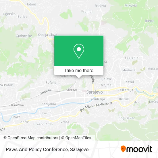 Paws And Policy Conference mapa