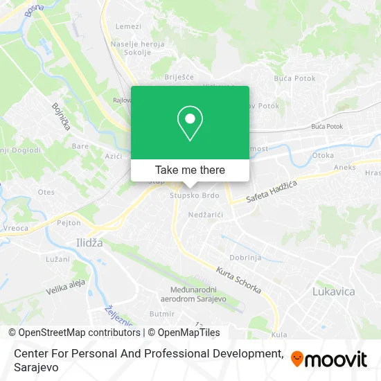 Center For Personal And Professional Development map