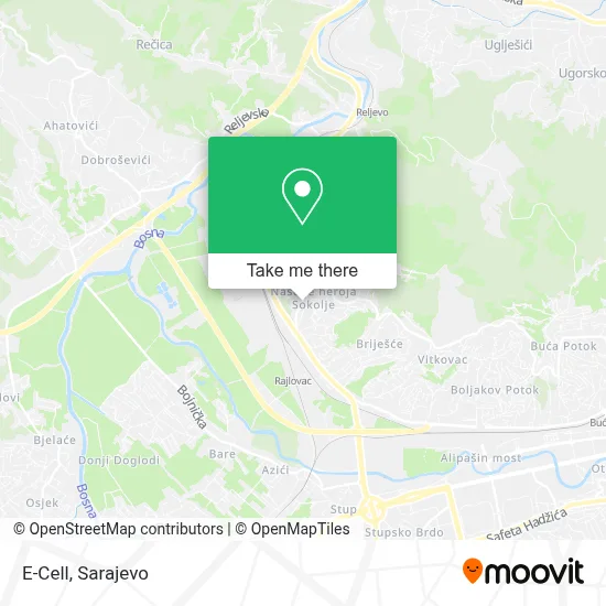 E-Cell mapa