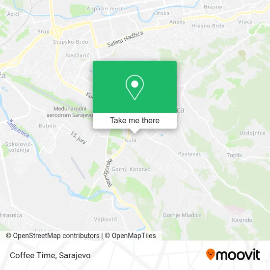 Coffee Time map