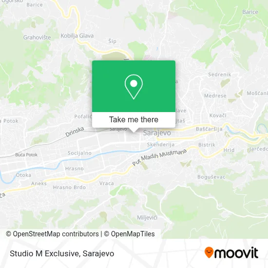 Studio M Exclusive mapa