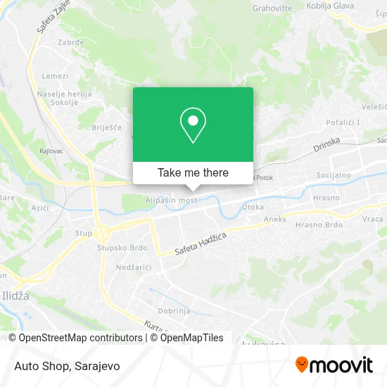 Auto Shop mapa