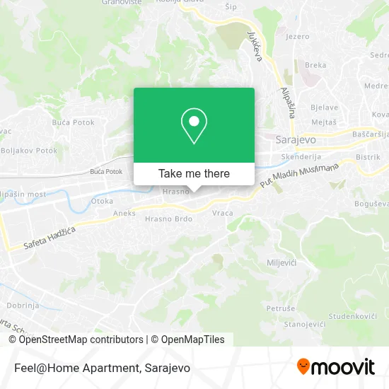 Feel@Home Apartment mapa