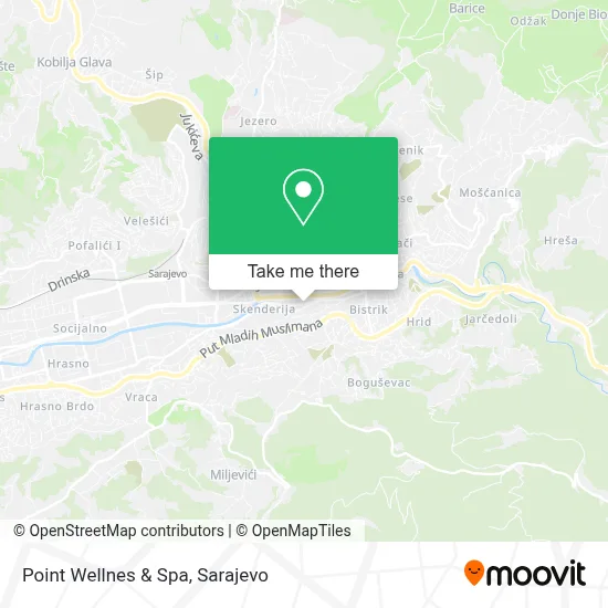 Point Wellnes & Spa mapa