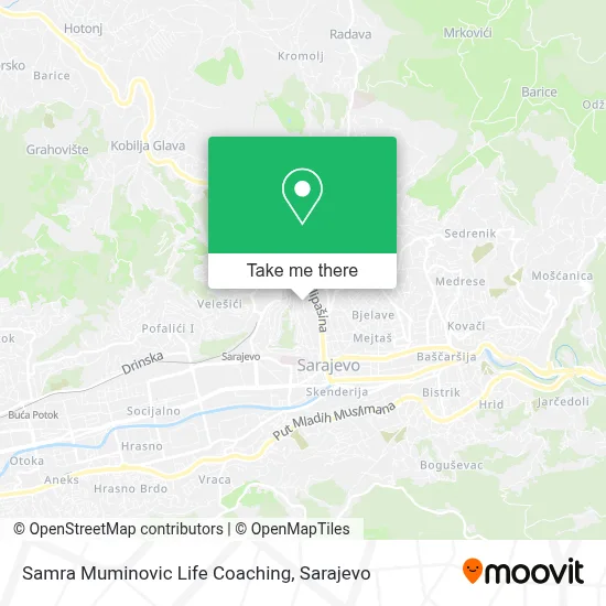 Samra Muminovic Life Coaching mapa