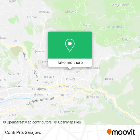 Conti Pro map