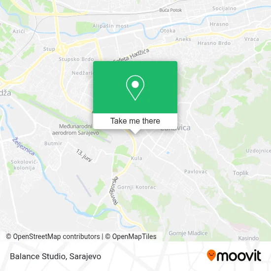 Balance Studio mapa