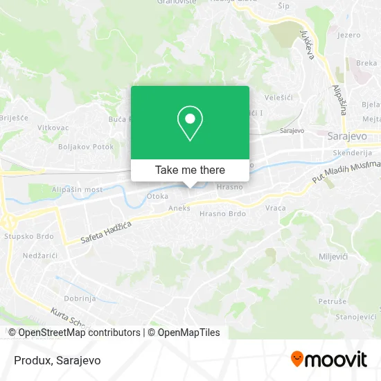 Produx mapa