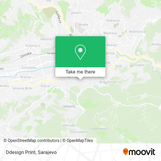 Ddesign Print mapa