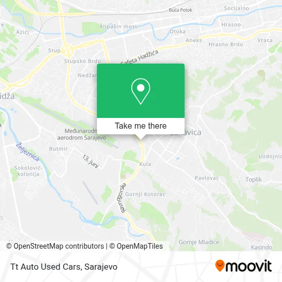 Tt Auto Used Cars mapa