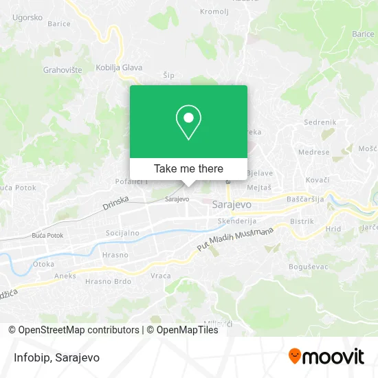 Infobip mapa