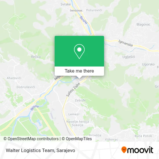 Walter Logistics Team mapa