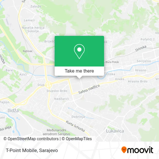 T-Point Mobile mapa