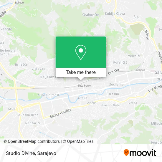 Studio Divine mapa