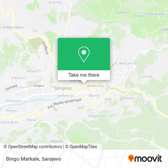 Bingo Markale mapa