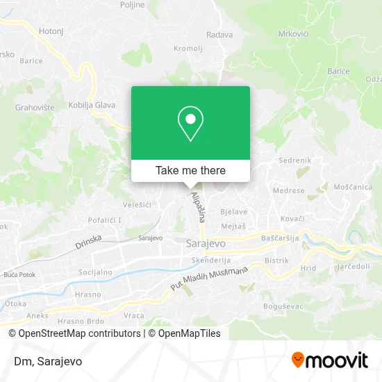 Dm mapa