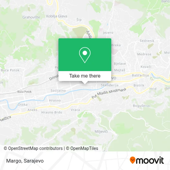 Margo mapa