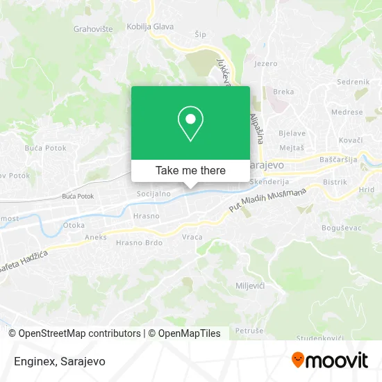 Enginex mapa