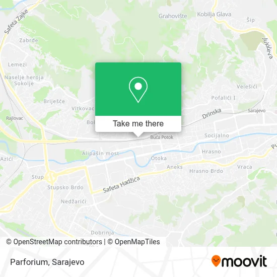 Parforium mapa