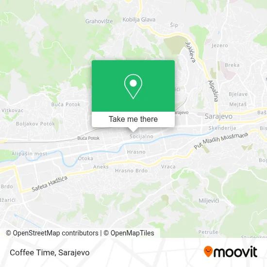 Coffee Time map