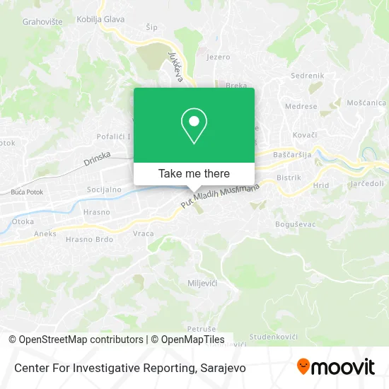 Center For Investigative Reporting map