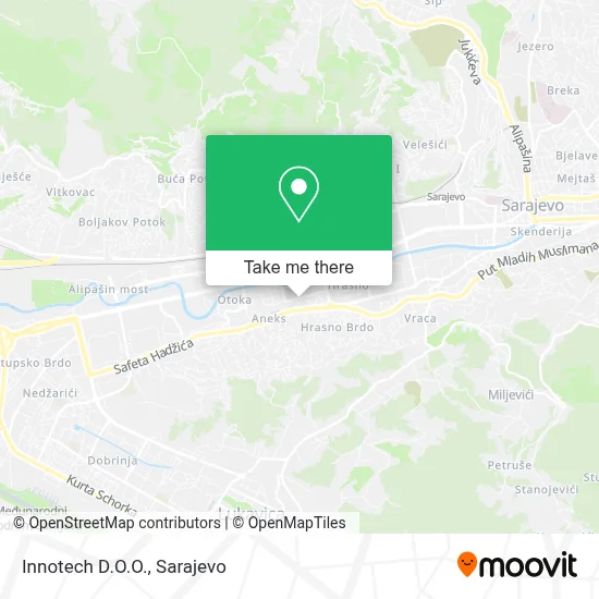 Innotech D.O.O. mapa