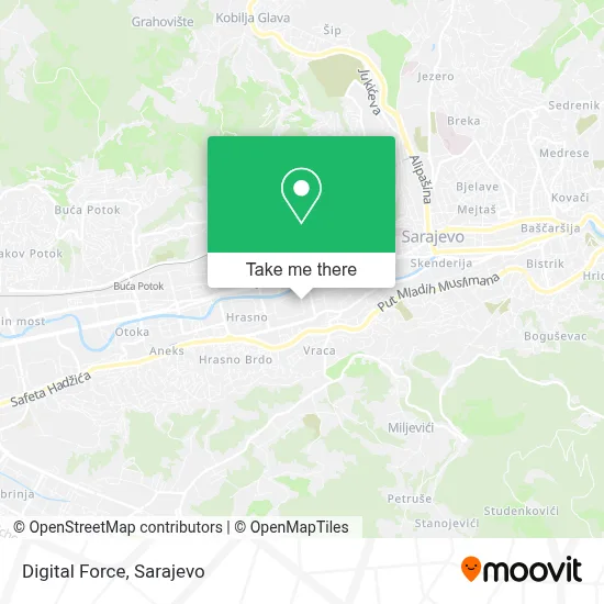 Digital Force mapa