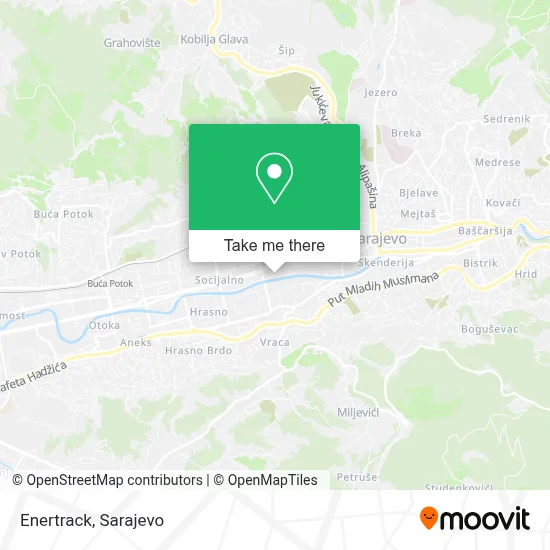 Enertrack mapa
