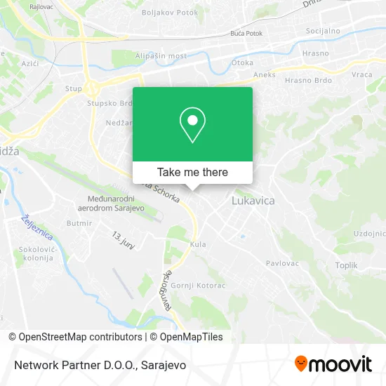 Network Partner D.O.O. mapa
