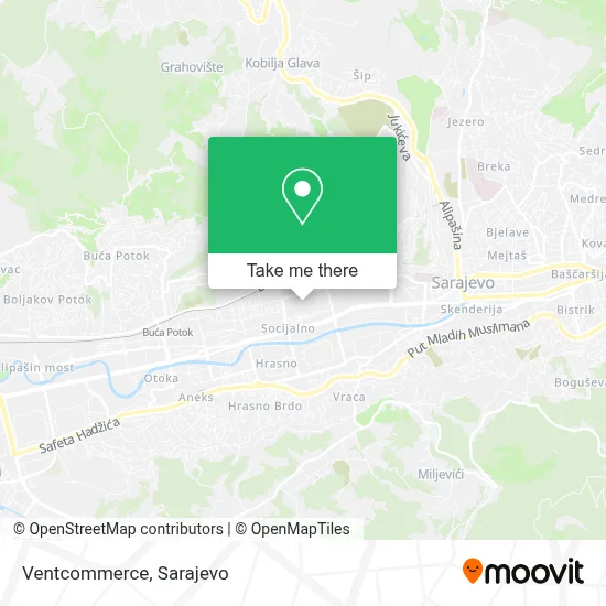 Ventcommerce mapa