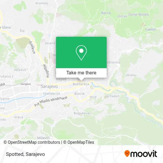 Spotted mapa
