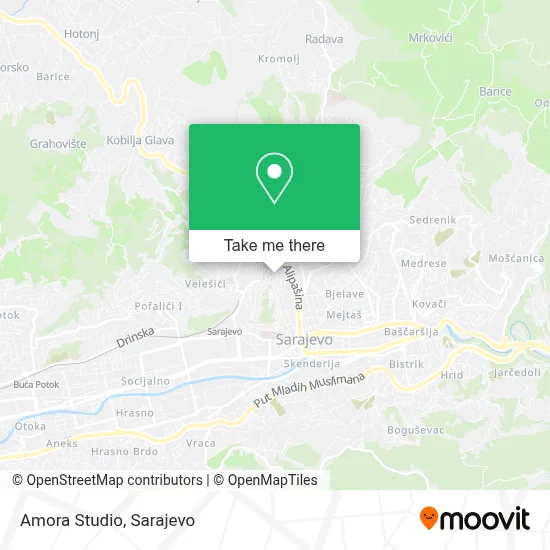 Amora Studio mapa