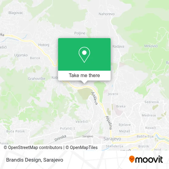 Brandis Design mapa