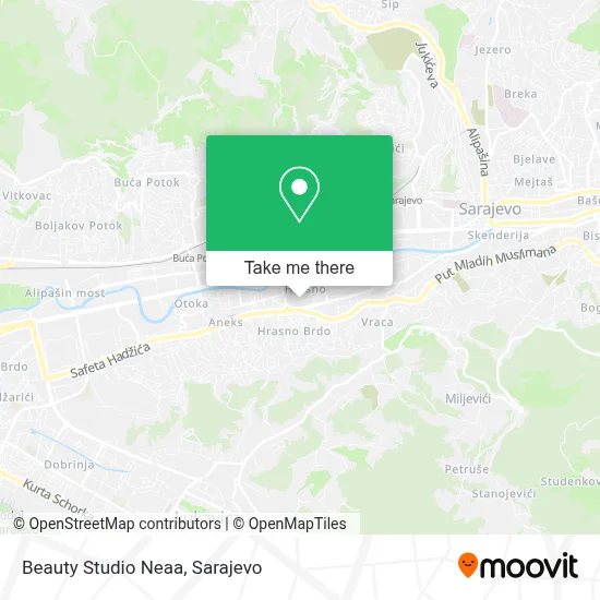 Beauty Studio Neaa mapa