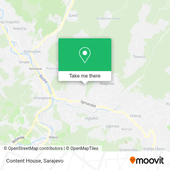 Content House mapa