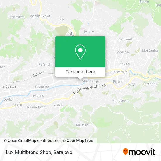 Lux Multibrend Shop map