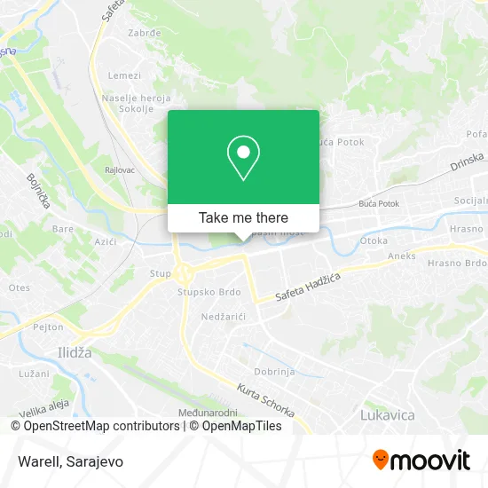 Warell mapa