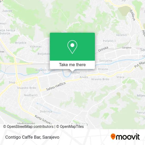Contigo Caffe Bar mapa