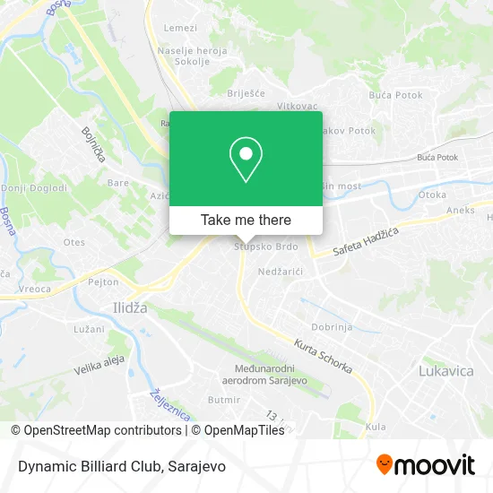Dynamic Billiard Club mapa