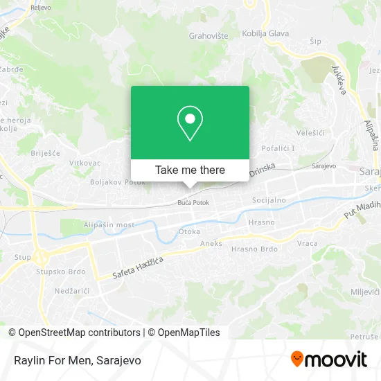 Raylin For Men mapa