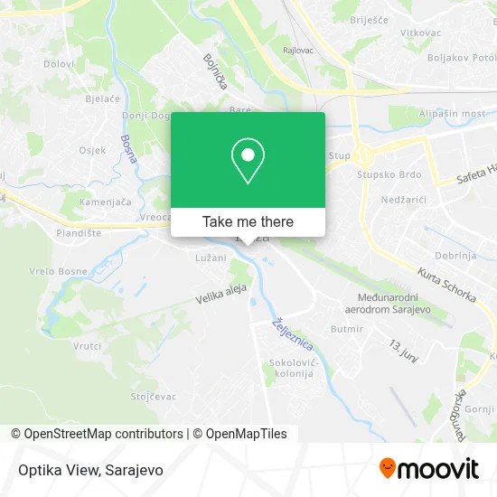 Optika View mapa