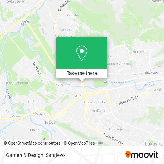 Garden & Design mapa