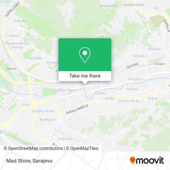 Mad Store mapa
