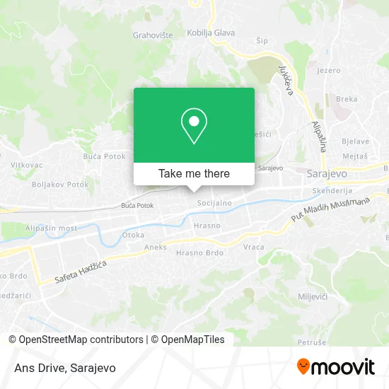 Ans Drive mapa