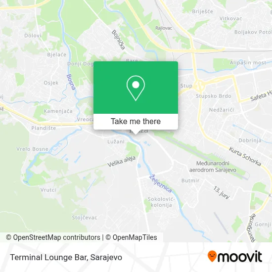 Terminal Lounge Bar mapa