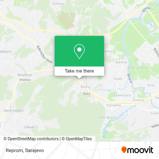 Reprom mapa